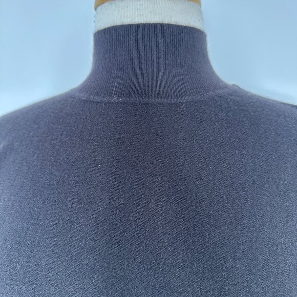 NWT Pilcro Anthropologie Womens M Turtleneck Pullover Sweater Long Sleeve Black - Picture 4 of 16